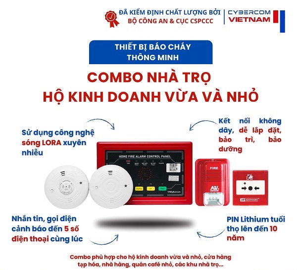Hệ thống báo cháy không dây